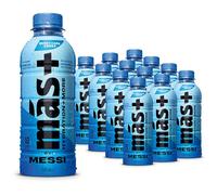 MÁS+ by Messi Berry Copa Crush 12x500ml Bottles | Hydration Sports Drink with Electrolytes and Vitamins