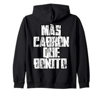 Mas Cabron Que Bonito Mexicans Slang Words Spanish Saying Zip Hoodie