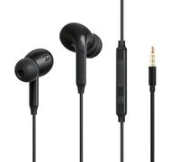 MAS CARNEY Wired Headphones with Mic & Volume for Laptop, Apple iPhone, PS5