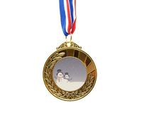 mas Snowman Snowflake Festival Gold Award Winner Medal First Place Ribbon