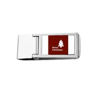 mas Tree Star Hope Slim Money Clip Stainless Holder Pocket Wallet
