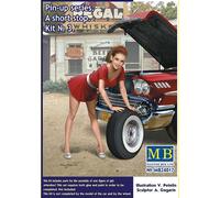 MAS24017 - Masterbox 1:24 - Pin-up series, A Short Stop No. 3