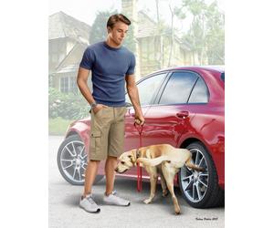 MAS24049 - Masterbox 1:24 - Bart and Radl (dog). What he really thinks