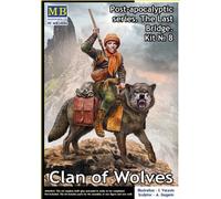 MAS24086 - Masterbox 1:24 - The Last Bridge, Kit.8 Clan of Wolves