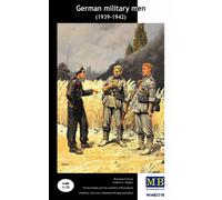 Masterbox 1:35 Scale German Military Men (1939-1942) Figure, Green