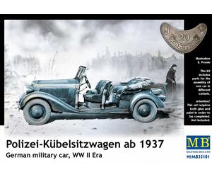 MAS35101 - Masterbox 1:35 - German Staff Car Type 170V Kubelsitzwagen