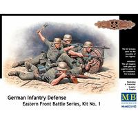 Masterbox 1:35 Scale German Infantry Eastern Front Battle Series Kit, 6.4 x 1.3 x 6.4 centimetres