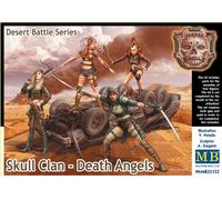 Masterbox 1:35 Scale Skull Clan Death Angels/Desert Battle Series Construction Kit (Grey)