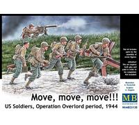 MAS35130 - Masterbox 1:35 - US Soldiers Operation Overlord Move Move
