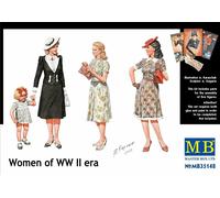 Masterbox 1:35 Scale Women of WWII Era Figure