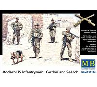 Masterbox 1:35 Scale Modern US Infantrymen Cordon and Search Figure