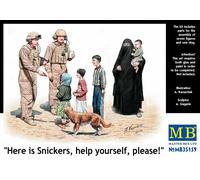 MAS35159 - Masterbox 1:35 - Here is some Snickers Help Yourself