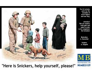 MAS35159 - Masterbox 1:35 - Here is some Snickers Help Yourself