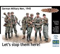 Masterbox 1:35 Scale German Soldiers, 1945 Lets Stop Them Here! Figure