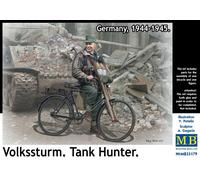 Masterbox 1:35 Scale Germany 1944-1945" Volkssturm Tank Hunter Construction Kit (Grey)
