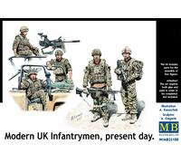 Masterbox 1:35 Scale Modern UK Infantrymen, present day Figure,