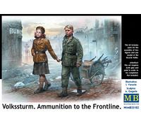Masterbox 1:35 Scale Volkssturm. Ammunition to the Frontline Figure
