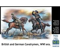 Masterbox 1/35 British And German Cavalrymen WWI Era - 35184