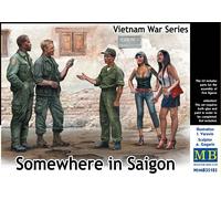 MAS35185 - Masterbox 1:35 - Somewhere in Saigon, Vietnam War Series