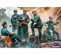 Masterbox 1:35 - German Military Men, WWII era