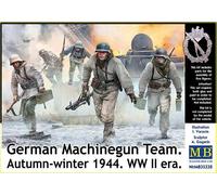 Glow2B Model Kit Masterbox 1:35 German Machine Gun Team Winter 1944 35220