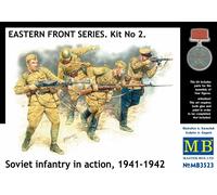 MAS3523 - Masterbox 1:35 - Eastern Front Series Kit. 2 Soviet Infantry
