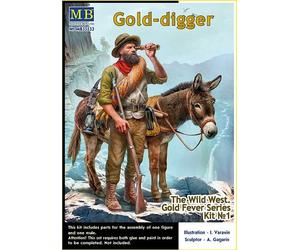 MAS35233 - Masterbox 1:35 - Wild West, Gold Fever NO.1 Gold Digger