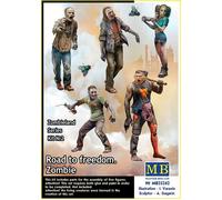 Masterbox 1:35 - Zombieland, Kit No. 2, Zombies