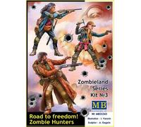 Masterbox 1:35 - Zombieland, Kit No. 3. Zombie Hunters