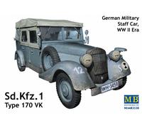 MAS3530 - Masterbox 1:35 - Sd.Kfz.1 Type 170VK German Staff Car