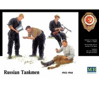 Masterbox 1:35 Scale Russian Tankmen, Kursk, 1943-1944" Car