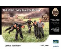 Masterbox 1:35 Scale German Tankmen, Kursk 1943" Figure