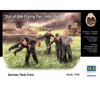 Masterbox 1:35 Scale German Tankmen, Kursk 1943" Figure