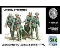 Masterbox 1:35 Scale Casualty Evacuation German Infantry Stalingrad 1942 Figure