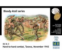 MAS3544 - Masterbox 1:35 - Bloody Atoll Series. Kit No 3. Hand to Ha..