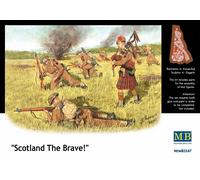 Masterbox 1:35 Scale Scotland The Brave Assembly Parts, 1.27 x 1.27 x 3.81 cm