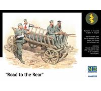 Masterbox 1:35 Scale Road to The Rear Assembly Parts, 13 x 13 x 38 millimetres