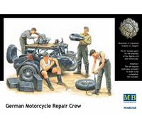 Masterbox 1:35 Scale German Motorcycle Repair Crew Assembly Parts