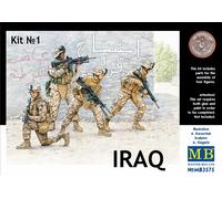 Masterbox 1:35 Scale Iraq Events, Kit 1 US Marines Assembly Parts, 13 x 13 x 38 millimetres