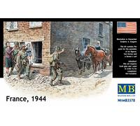 Masterbox 1:35 Scale France 1944 Assembly Parts