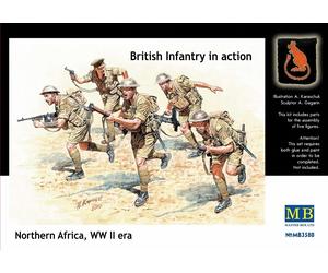 MAS3580 - Masterbox 1:35 - British Infantry North Africa 1941-43