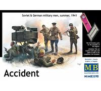 Masterbox 1:35 Scale Accident, Soviet and German Military Summer 1941 Assembly Parts