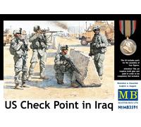 Masterbox 1:35 Scale US Check Point in Iraq Assembly Parts