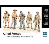 Masterbox 1:35 Scale Allied Forces, WWII, North Africa Desert Battles Series Assembly Parts