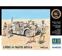 Masterbox 1:35 Scale LRDG in North Africa, WWII Era Assembly Parts