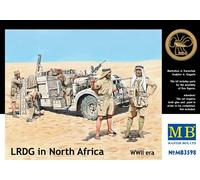 Masterbox 1:35 Scale LRDG in North Africa, WWII Era Assembly Parts