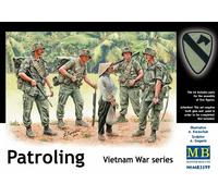 Masterbox 1:35 Scale Patrolling Vietnam War Series Construction Kit (Grey)