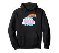 Masa - Best Masa Ever - Rainbow Cute Girl Masa Pullover Hoodie