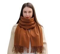 MASADA Ladies Winter Scarf warm and soft XXL 200 x 70 cm - Brown