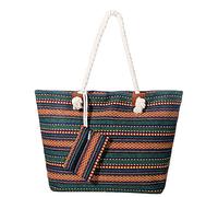 MASADA Large beach bag water resistant with zip Ethno Look